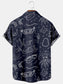 Men's Holiday Print Short Sleeve Shirt