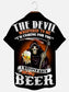 Devil's Beer Hawaiian Short Sleeve Shirt