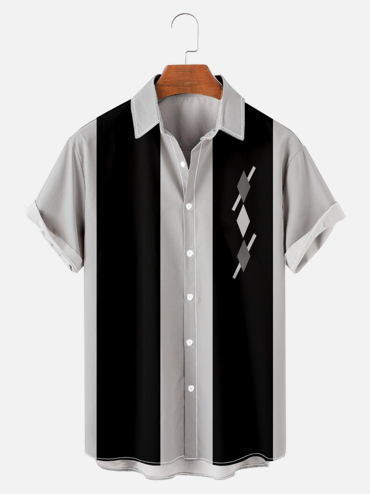 Men's 50's Vintage Bowling Shirt