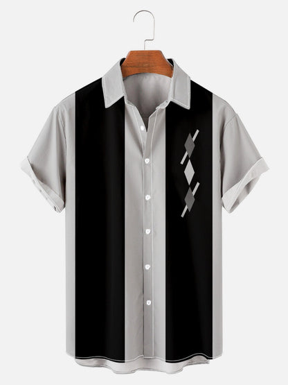 Men's 50's Vintage Bowling Shirt