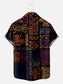 Ethnic Totem Retro Print Shirt