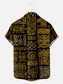 Ethnic Totem Retro Print Shirt