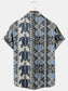 Sea Turtle Hawaiian Beach Shirts For Men