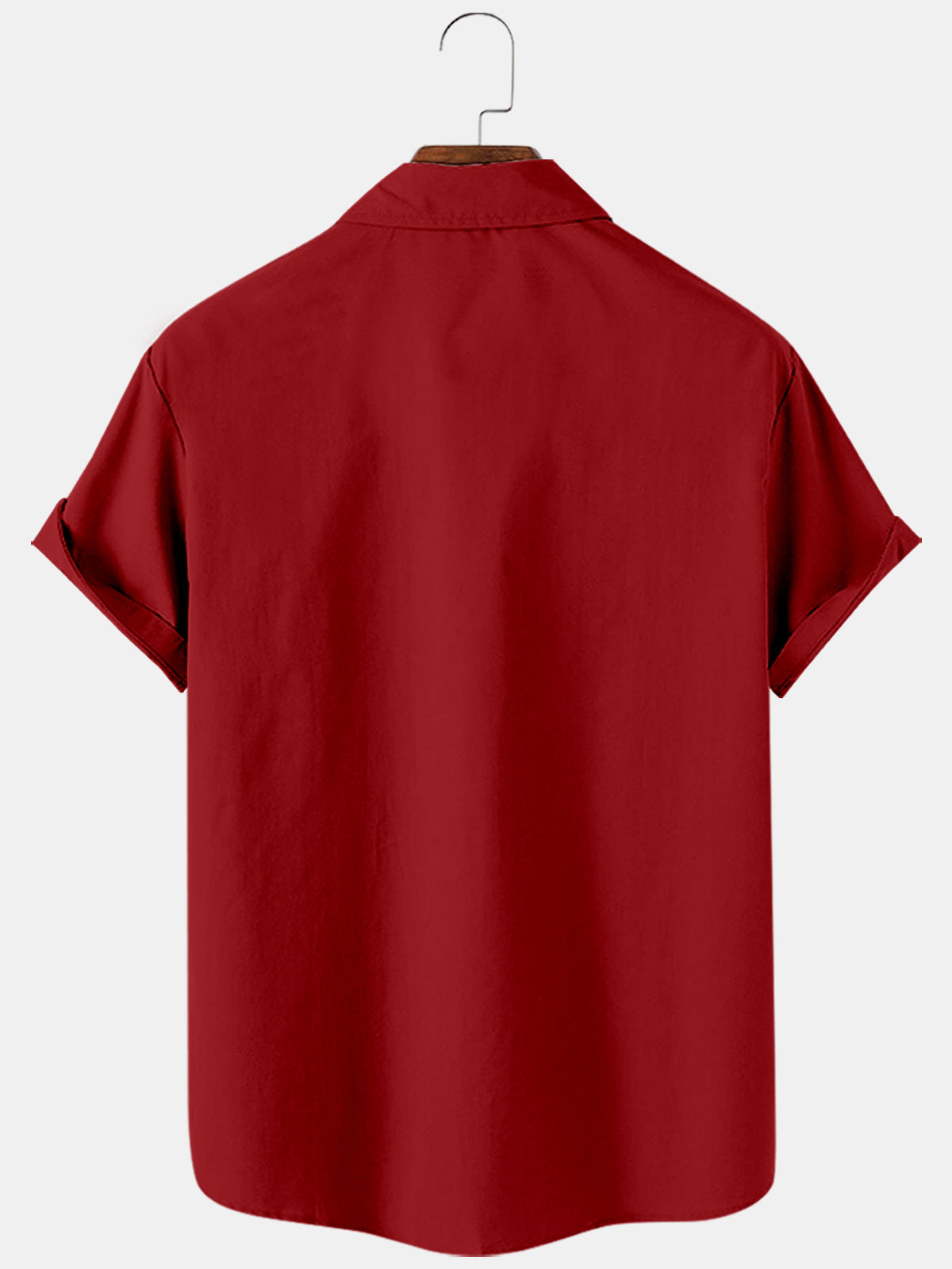Men's Christmas 3D Digital Print Loose Short Sleeve Shirt